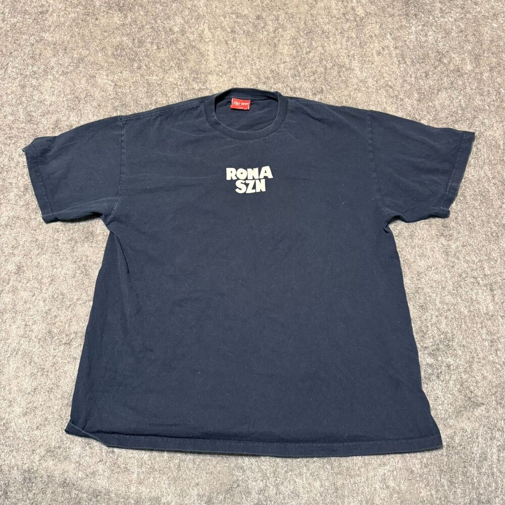 Vintage 00S Unbranded Mens T-Shirt Size XL Black Faded Corona Beer Logo